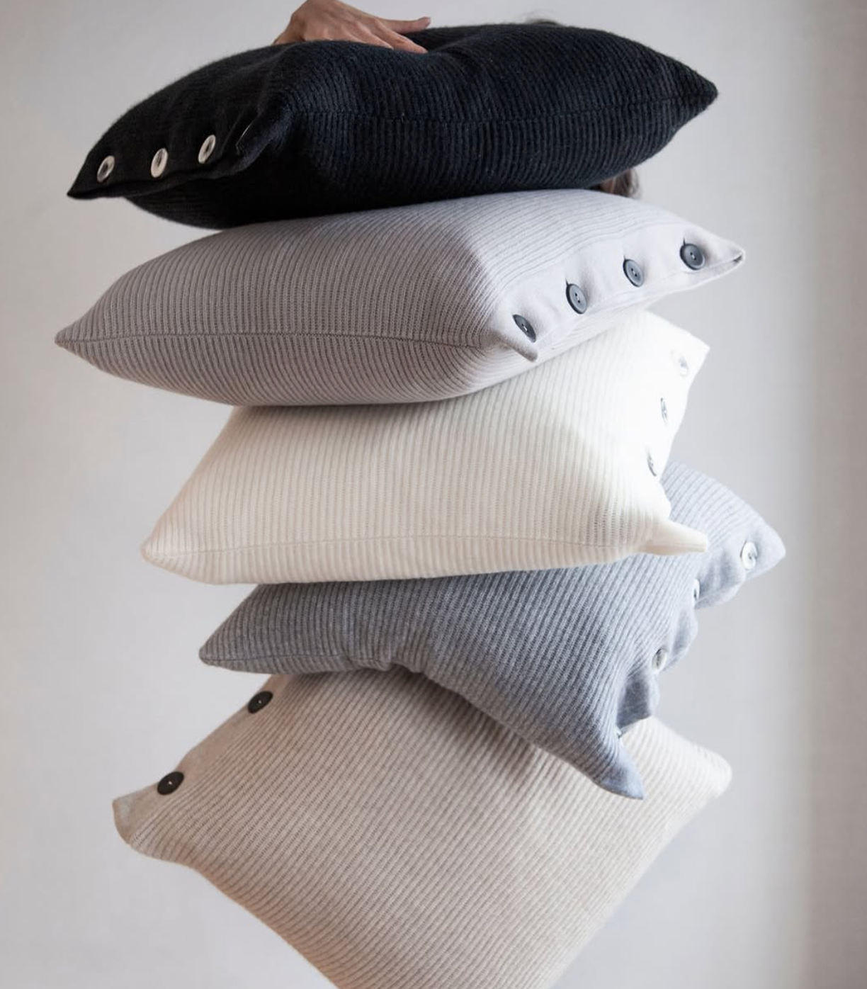 Hangai X Materie Fisherman Knit Pillow